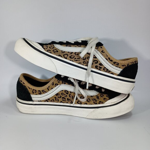 Vans Style 36 Decon Sf Leopard Casual Athletic Shoes 500714 Women's Size 5.5 - Picture 5 of 9